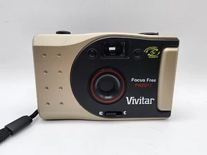 VIVITAR PN2011 35mm Camera Panoramic Focus Free Point & Shoot w/Case - Untested - Picture 1 of 6