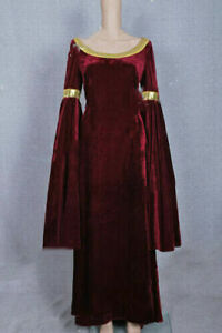 The Lord Of The Rings Arwen Dress Cosplay Costume Halloween/