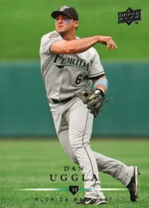 2008 Upper Deck Baseball #504 - Dan Uggla - Florida Marlins  08-090 - Picture 1 of 2