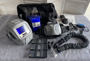 Used Miller PAPR System Kit with T94i-R Welding Helmet - Picture 1 of 24