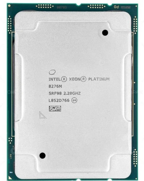 Intel Xeon Platinum 8276M LGA-3647 CPU 处理器 2.20GHz 28-Core 39MB 165W SRF98 — 第 1/1 张图片