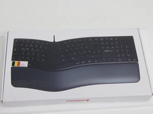 Cherry KC 4500 ERGO USB Tastatur, Belgium Layout (JK-4500BE-2/00) - Bild 1 von 5