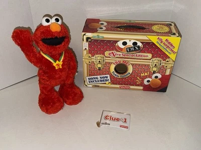 Tickle Me Elmo TMX Extra Special Edition SESAME STREET 2007 Протестирован Рабочий Винтажный - Изображение 1 из 4