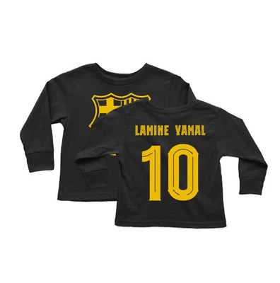 Lamine Yamal 10 Jersey Style Barcelona - Soccer Fans Toddler Long Sleeve TShirt - Image 1 of 2