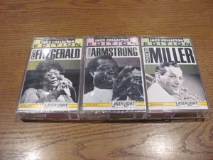 Ella Fitzgerald, Louis Armstrong & Glenn Miller Cassette Tape HTF Jazz Collector - Picture 1 of 8