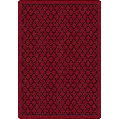 Milliken Edredón de Invierno de Temporada Moderno Nylon Geométrico Resistente a Deformaciones Alfombra Roja Foto 1 de 4