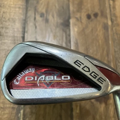 Callaway Diablo Edge Single 6 Hierro Acero Eje Uniflex Para Hombre Mano Derecha Foto 1 de 4