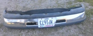 original Bumper For 1994 Ford Ranger Front Chrome With Molding - Picture 1 of 24