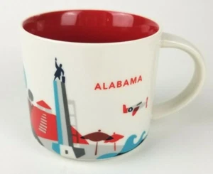Starbucks Alabama You Are Here Collection 14 oz City Mug 2016  - Picture 1 of 6