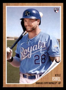 2021 Topps Archives #93 Kyle Isbel RC - Picture 1 of 2