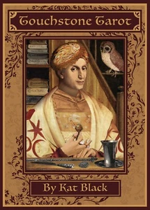 Touchstone Tarot NEW 80 gilt cards & Book Baroque Masterpiece collage Kat Black - Picture 1 of 8
