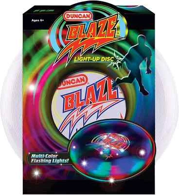 Duncan Blaze Light-Up Disc Multicolor Flashing Lights, 135 grams (6+) NEW - Image 1 of 4