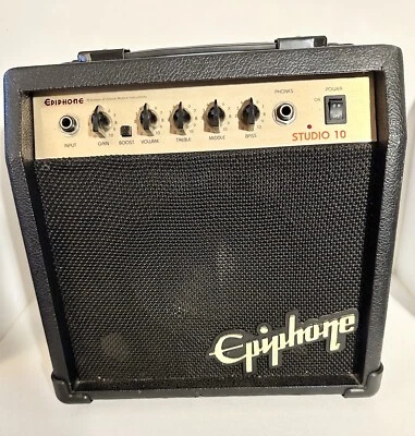 Amplificador de guitarra eléctrica Epiphone Studio 10 Practice Amp 19 vatios "Funciona muy bien" Foto 1 de 4