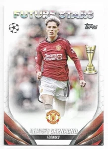 Alejandro Garnacho Manchester United 2023-24 Topps UEFA Future Stars #115 - Picture 1 of 1