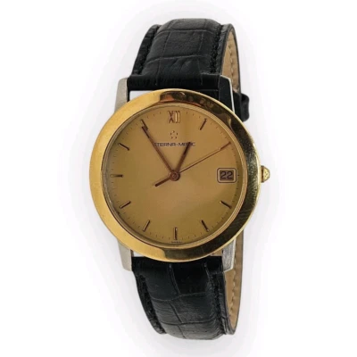 Eterna-matic Kontiki Automatic 1856 3400.47 14k Gold Bezel Foto 1 de 4