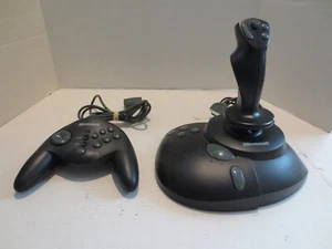 Microsoft Sidewinder Precision Pro Joystick & Sidewinder Game Pad Controllers - Picture 1 of 21
