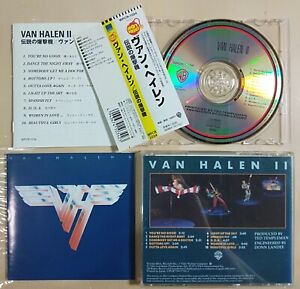 VAN HALEN - Van Halen ii - 1997 JAPAN CD OBI ** DAVID LEE ROTH