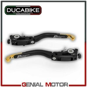 Paire de leviers Frein Embrayage Or L02B Ducabike Ducati Multistrada 950 2019