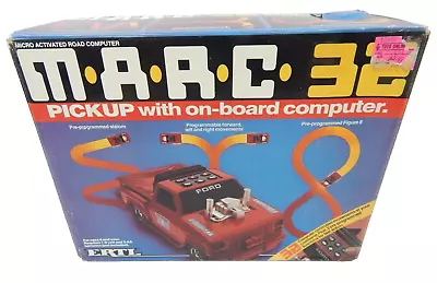ERTL MARC 32 Pickup Truck w/ On Board Computer Electronic Toy 1986 NEW In Box - Image 1 of 4