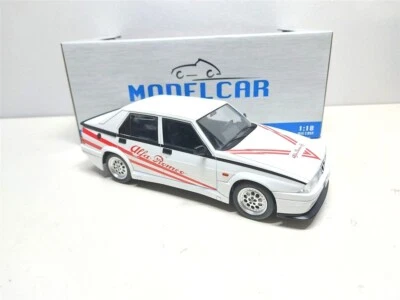 Alfa Romeo 75 Turbo Evoluzione Bianco del 1987 - 1/18 MCG - Immagine 1 di 4