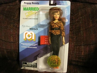 Figura 2018 Mego Peggy Bundy casada con hijos 8"--No. 8603 / 10.000--NUEVO Foto 1 de 4