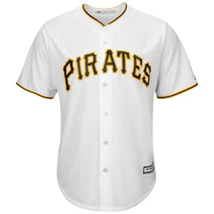 Camiseta de béisbol MLB Pittsburgh Pirates blanca Home Cool base Majestic Jersey - Imagen 1 de 5