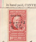 Scott#: R634 - Series 1953/L.J. Gage $1.10 revenue single stamp ON 1953 Deed