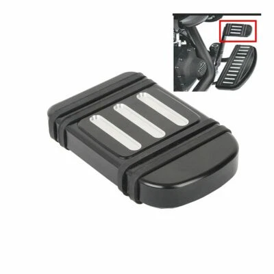 Cubierta de pastilla de palanca de pedal de freno trasero apta para Harley Touring Dyna Road Street Glide Foto 1 de 4