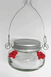 Nature's Way Bird Products Mason Jar Hummingbird Dish Feeder - Picture 1 of 10