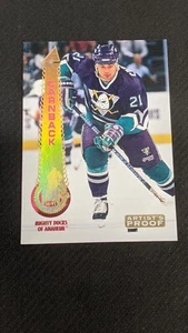 1995-96 PINNACLE PATRIK CARNBACK #189 ARTIST PROOF ARTISTS - Picture 1 of 2