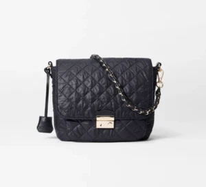 Bolso Bandolera MZ Wallace Mediano Crosby Lock Acolchado Nylon - Imagen 1 de 7