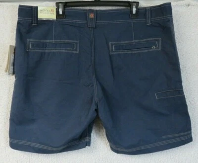 Mens Royal Robbins Blue Shorts 73367 Convoy Short Contemporary Fit Size 42 New - Image 1 of 4