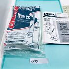 Genuine Oreck  Upright Vacuum Bags 4 Count Bag Docks Xl5 Xl7 Xl21 And Manual