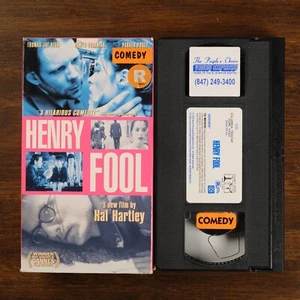 Henry Fool (1997) - VHS Dark Comedy - fast perfekter Zustand - Bild 1 von 9