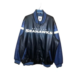 Vintage NFL GIII Seattle Seahawks Varsity Jacket Size XL - Picture 1 of 7