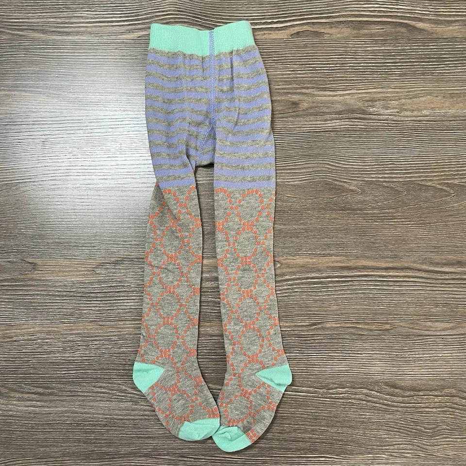 Medias estampadas coloridas para niñas Matilda Jane nuevas sin etiquetas, talla 12/24 M Foto 1 de 4