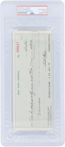 Dave Winfield New York Yankees Signed Check February 27, 1986 - PSA 84855700 - Picture 1 of 2