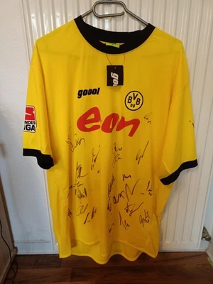 Trikot, Heimtrikot, Borussia Dortmund, Größe XL,  2003/2004, signiert,Eon,Gool - Bild 1 von 4