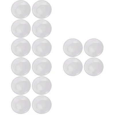 16 PCs transparente Türgriff Stopper Wandschutz Selbstkleber Türgriff Stoßfänger - Bild 1 von 4