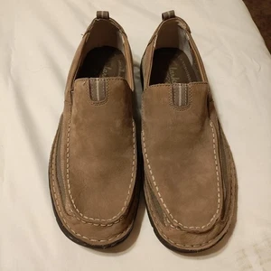 Herren Größe 9 Clarks XTR Lite stoßdämpfende Leder Halbschuhe Top Zustand - Bild 1 von 8