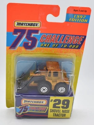 Matchbox Superfast Shovel Nose Tractor Gold Challenge 1997. #29 Limited 1997 - Immagine 1 di 2