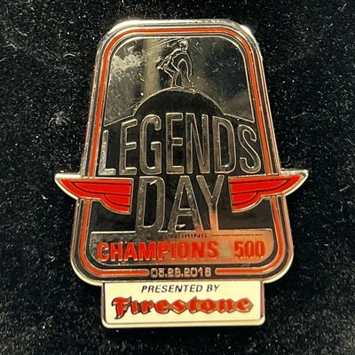 Indy 500 Legends Day Champions Of The 500 5 26 2018 Firestone Pin - Image 1 of 3