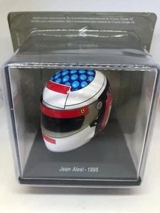 JEAN ALESI 1995 FERRARI FORMULA 1 MINI HELMET (SCALE 1:5) BRAND NEW - Picture 1 of 4
