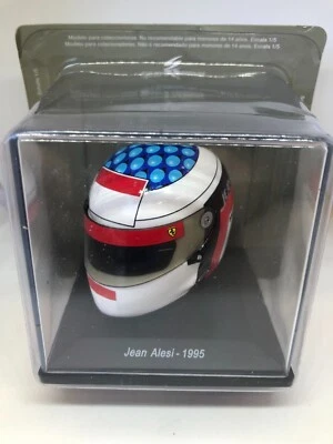JEAN ALESI 1995 FERRARI FORMULA 1 MINI HELMET (SCALE 1:5) BRAND NEW - Image 1 of 4