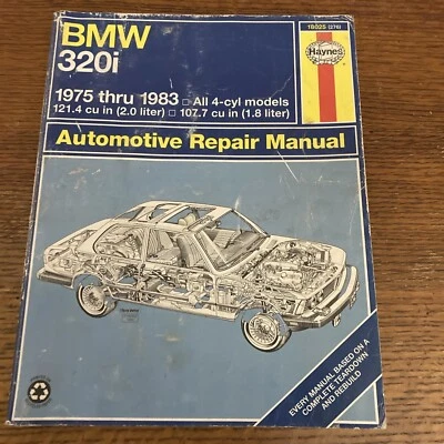 Manual de reparación de automóviles Haynes BMW 320i 1975-1983 #18025 Foto 1 de 4