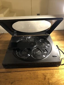 Technics SL-PC20 CD Player Turntable 5-Disc JAPAN 1989 Vintage W/ Remote CLEAN - Picture 1 of 11
