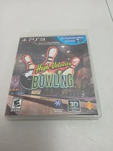 High Velocity Bowling (Sony PlayStation 3, 2010) PS3 Tested Free Shipping! - Picture 1 of 4