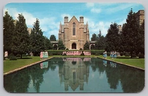 c1956 Ford Dining Hall Martha Berry School For Girls Kodachormes Ad Postcard - Picture 1 of 2