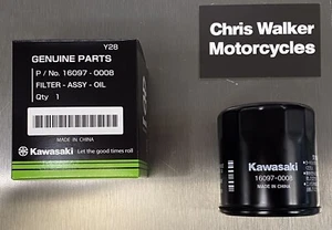 Kawasaki Oil Filter 16097-0008 | Genuine - Picture 1 of 1