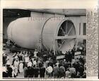 1962 Press Photo moteur deuxième étage pour feuilles de fusée Saturn pour essais, CA
